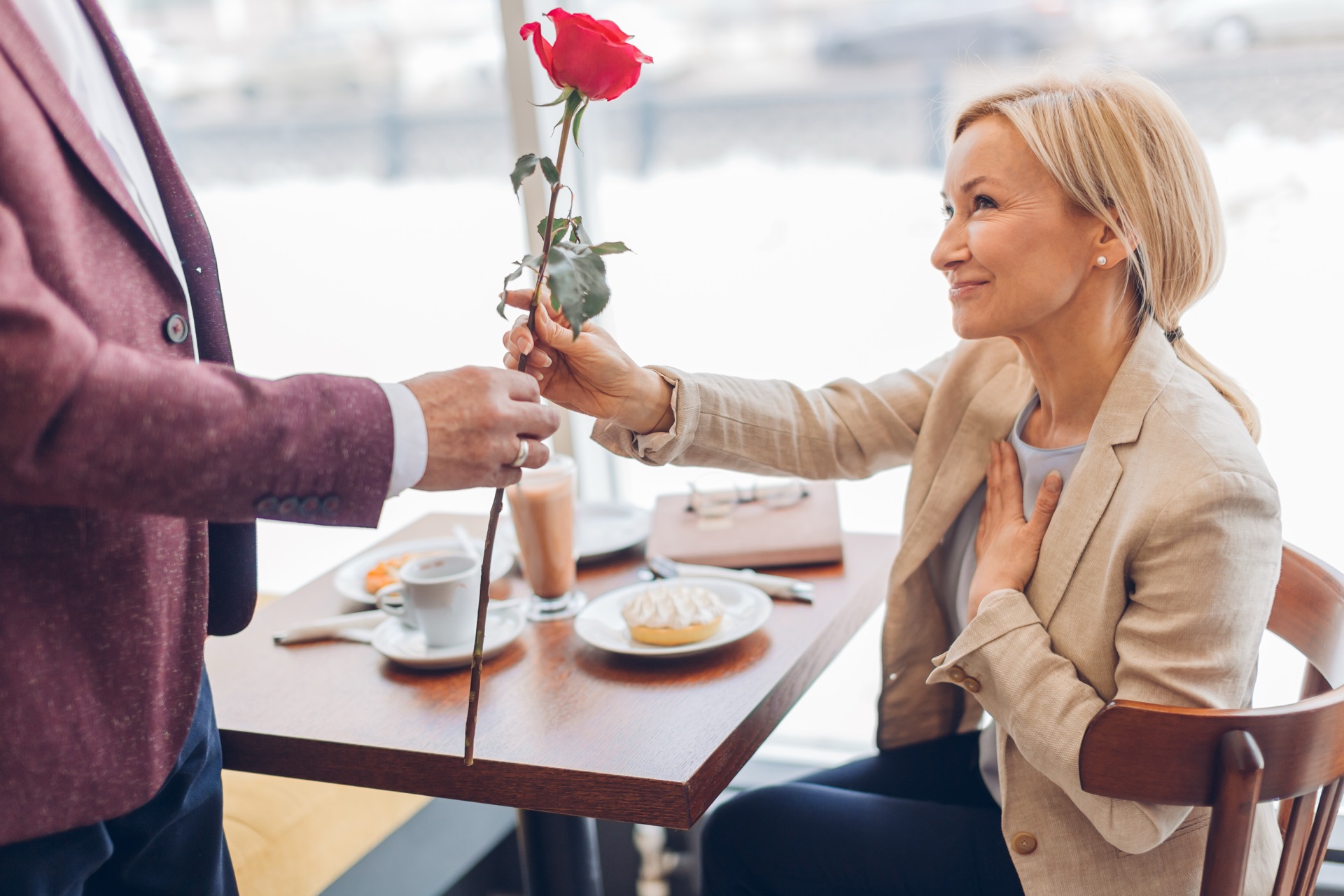 Gemütliches Gespräch