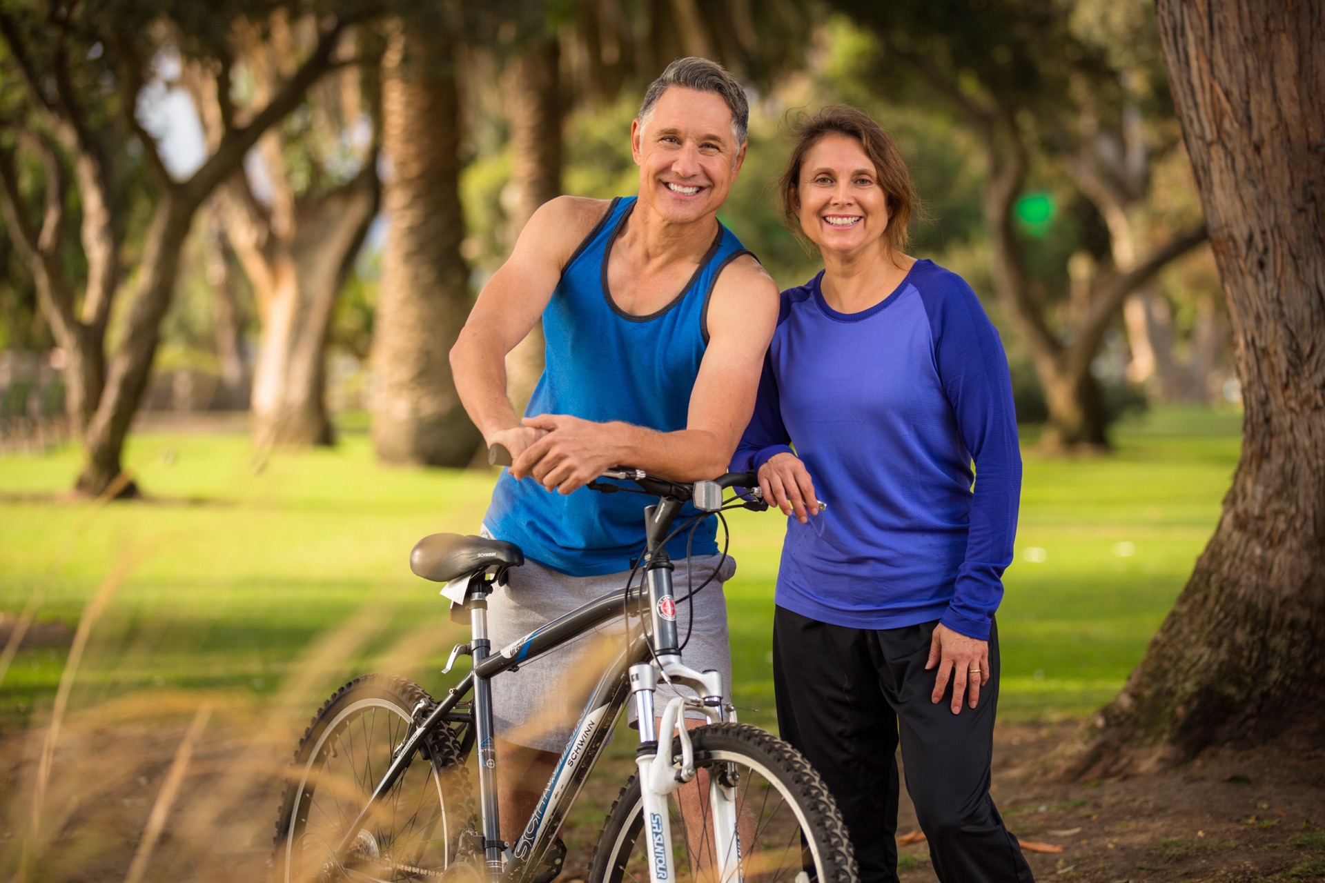 Aktivitäten für Singles 50+ - Radfahren in der Natur